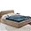Кровать интерьерная Илона 1400 ткань Ролан 1334/2 рогожка