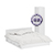 Двуспальная Кровать белая с ящиками 1800 с пеналом Стандарт цвет белый
