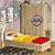 Спальный гарнитур № 1 Стандарт с кроватью 900 с ящиками цвет дуб сонома