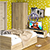 Спальня Стандарт № 3 с кроватью 1600 с ящиками цвет дуб сонома/фасады ТВ тумбы МДФ белый глянец