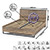 Кровать Трувор 1600 с подъёмным ортопедическим основанием цвет дуб гранж песочный/интра
