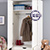 Детский шкаф для одежды с комодом Уна цвет белый
