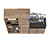 Шкаф-стеллаж Трувор с комодом с ящиками цвет дуб гранж песочный/интра