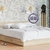 Кровать двуспальная с выдвижными ящиками Мори 1800 цвет дуб сонома