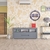 ТВ-тумба с двумя ящиками и дверками Сура 1604 цвет графит