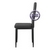 Стул для кухни мягкий Мебель--24 A-117 цвет чёрный
