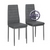 Комплект из двух стульев для кухни Мебель--24 A-117 цвет серый