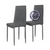 Комплект из двух стульев для кухни Мебель--24 A-117 цвет серый
