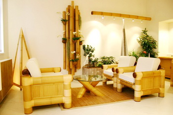 Бамбук в интерьере дома
