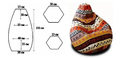 Как сделать кресло-мешок?