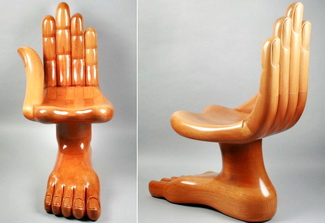 Дизайн мебели 60-х или руконогое кресло Hand & Foot Chair