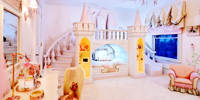 Как оформить детскую комнату для принцессы