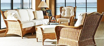Плетёная мебель создаст особую атмосферу в Вашем доме