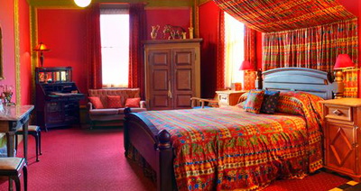 Спальная комната в индийском стиле