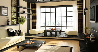Мебель в японском стиле - популярный минималистический интерьер