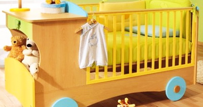 Оградительные бортики детской кровати - охранное оснащение