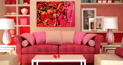 Как создать интерьер с малиновым оттенком