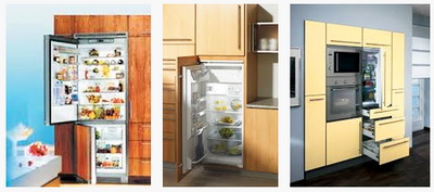 Как правильно спрятать холодильник на кухне