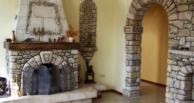 Величественная арка в интерьере дома