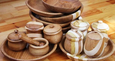 Красивая и безопасная деревянная посуда