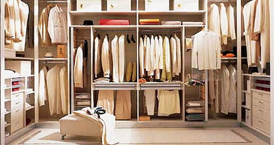 Как должна выглядеть гардеробная в Вашей квартире