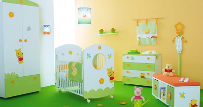 Личная комната младенца в Вашей квартире