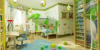 Успешный дизайн детской комнаты