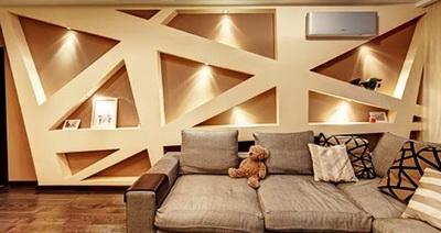 Особенности оформления интерьера с использованием гипсокартона