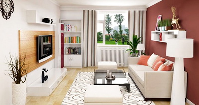 Как оформить маленькую гостиную и сохранить ощущение простора