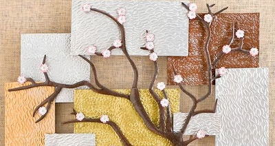 Фрагменты обоев в интерьере — нестандартный способ обновить стены