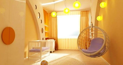 Как грамотно организовать освещение в детской комнате