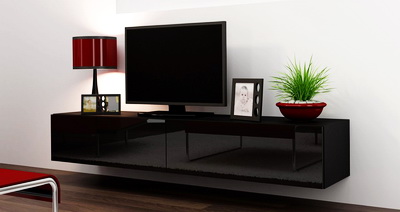 Как сделать полку для телевизора своими руками — просто и красиво