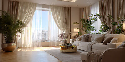 Как выбрать шторы для гостиной чтобы подчеркнуть стиль интерьера и создать гармоничную атмосферу уюта