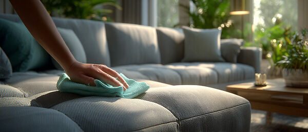 Как ухаживать за тканевой мягкой мебелью: простые правила чистоты и долговечности