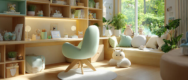 Как выбрать удобный и безопасный стол и стул для детской комнаты