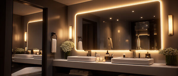 Идеальное освещение зеркала в ванной: без теней и лишнего света
