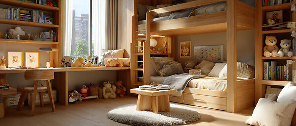 Как обустроить детскую в небольшой квартире: практичные идеи