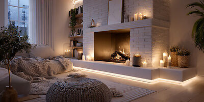 Как сделать фальш камин своими руками и создать атмосферу уюта в городской квартире без сложных переделок