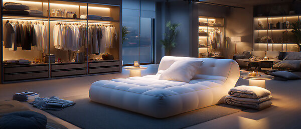 Надувная кровать как компактное решение для гостей и экономии пространства