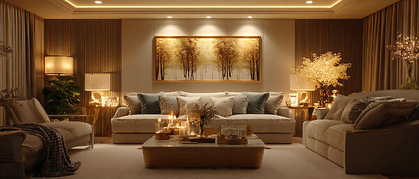 Как правильно расставить акценты в гостиной с помощью аксессуаров и декора