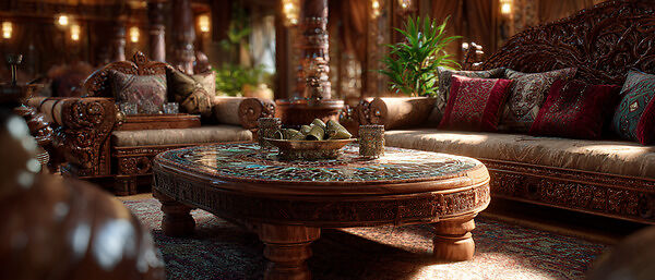 Индийская мебель в интерьере: как добавить экзотику, характер и уют без лишних затрат
