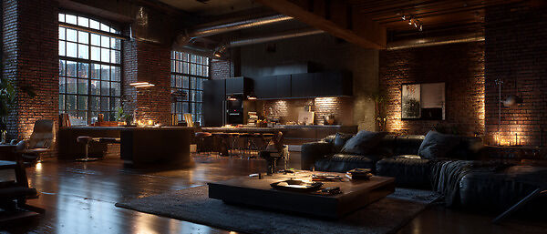 Лофт в интерьере: как создать стиль свободы, пространства и индустриальной эстетики