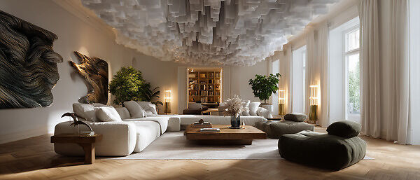 Инсталляция в интерьере: как превратить обычные предметы в стильную и выразительную композицию