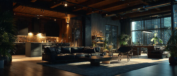 Мужской брутальный интерьер: как создать стильное пространство с характером