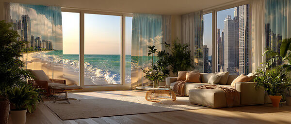 Фотошторы в интерьере: простой способ создать уникальное пространство