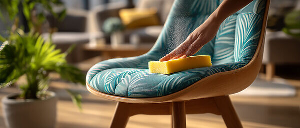 Как эффективно удалить пятна с обивки кухонных стульев и сохранить её внешний вид