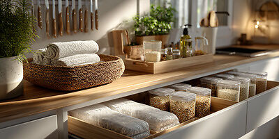 Порядок без лишних шкафов: как грамотно организовать хранение кухонной утвари